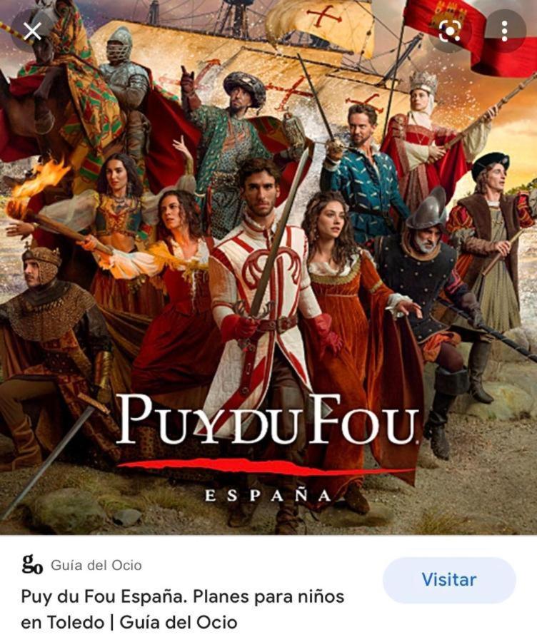 Casa Rosales Toledo A 10 Minutos De Puy Du Fou Villa Polan Buitenkant foto